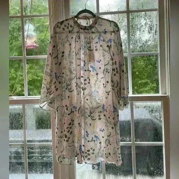 H&M Anna Glover Dress Size Small Floral - Picture 1 of 10